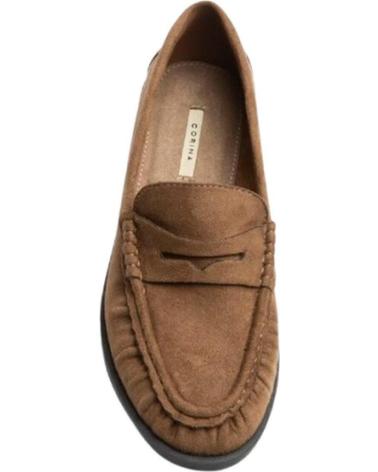 MOCASÍN ANTIFAZ CLÁSICO CORINA MARRÓN MARRóN