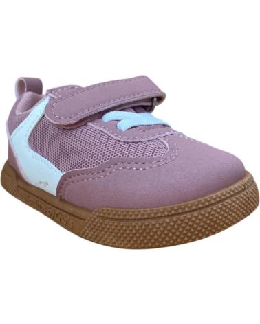 TÊNIS ESPORTIVOS RESPEITOSOS CRIOS FLASH ROSAS COM VELCRO ROSA