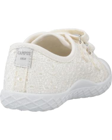 SCARPE DA GINNASTICA BAMBINO CHICCO CAMBRIDGE BIANCHE CON CHIUSURA A STRAPPO 340