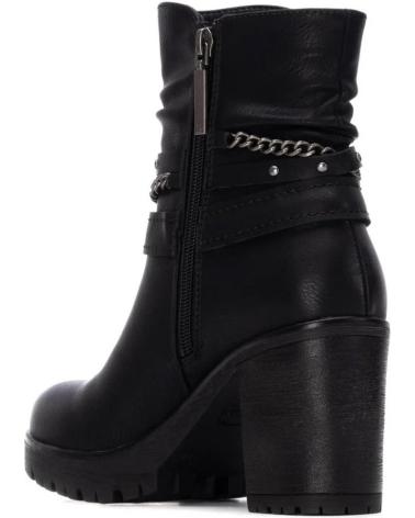 BOTTINE REFRESH 17291703 NOIRE AVEC CHAÎNES ET BOUCLE NEGRO