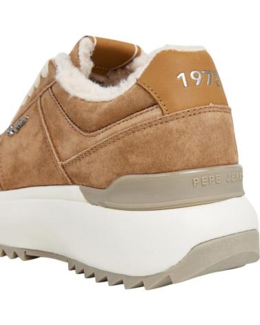 SNEAKERS PEPE JEANS KIMI BLOCK IN PELLE CUERO