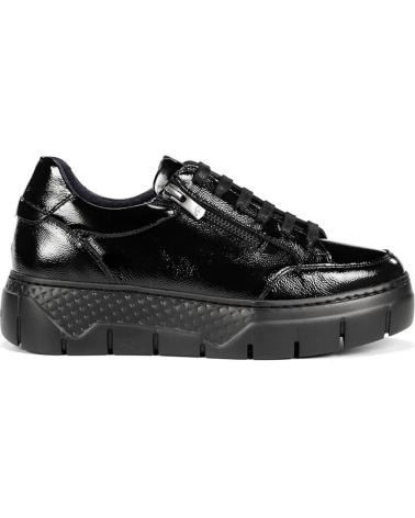 FLUCHOS SNEAKER F2306 SCHWARZ LACKLEDER NEGRO