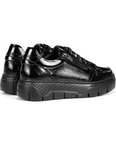FLUCHOS SNEAKER F2306 SCHWARZ LACKLEDER NEGRO