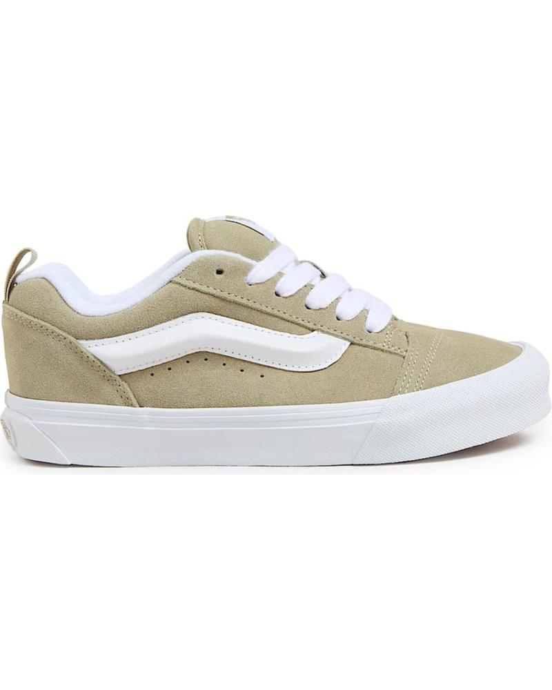 VANS KNU SKOOL VN000CRPD3Z1 TÊNIS MARROM BEGE BROWN