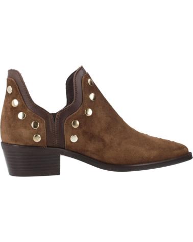 BOTTINES ALPE CECILE 25511146 MARRON CHÂTAIGNE AVEC CLOUS MARRóN