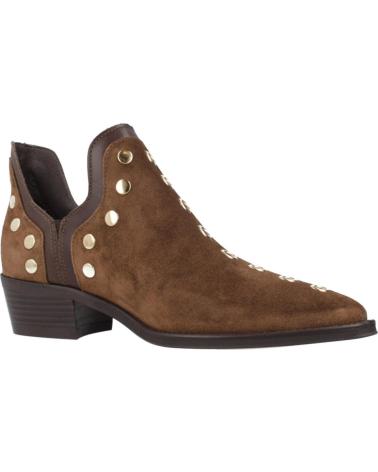 BOTTINES ALPE CECILE 25511146 MARRON CHÂTAIGNE AVEC CLOUS MARRóN