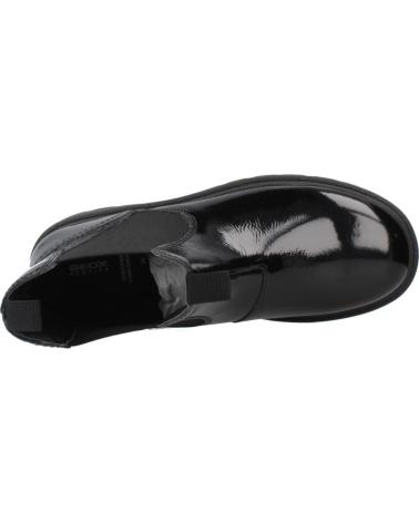 BOTAS CHELSEA NIÑA GEOX J SHAYLAX C9999 NEGRAS CHAROL C9999