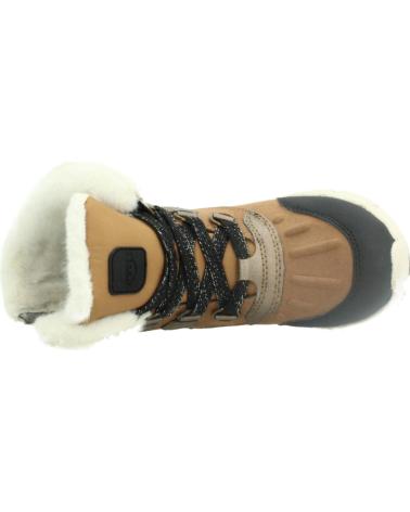 GEOX FLEXYPER J AB BOOTS FOR GIRLS - BROWN C6175 C6175