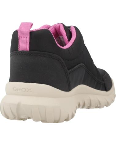 TÊNIS GEOX J SIMBYOS GIRL B ABX PRETAS C0922 C0922