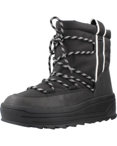 GEOX D MILLEINY B ABX C9999 - BOTAS IMPERMEABLES MUJER NEGRAS C9999