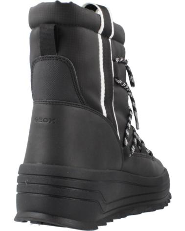 GEOX D MILLEINY B ABX C9999 - BOTAS IMPERMEABLES MUJER NEGRAS C9999