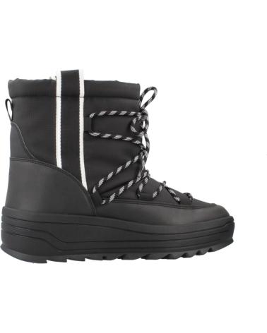 GEOX D MILLEINY B ABX C9999 - BOTAS IMPERMEABLES MUJER NEGRAS C9999