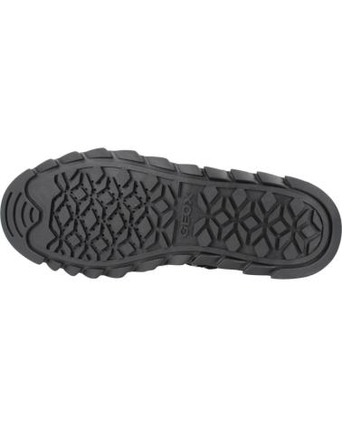 GEOX D MILLEINY B ABX C9999 - BOTAS IMPERMEABLES MUJER NEGRAS C9999