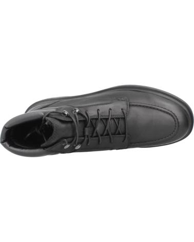 GEOX U CALAITA BLACK ANKLE BOOTS C9999 C9999