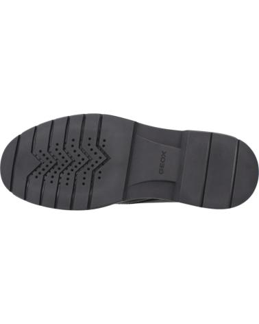 GEOX U CALAITA BLACK ANKLE BOOTS C9999 C9999