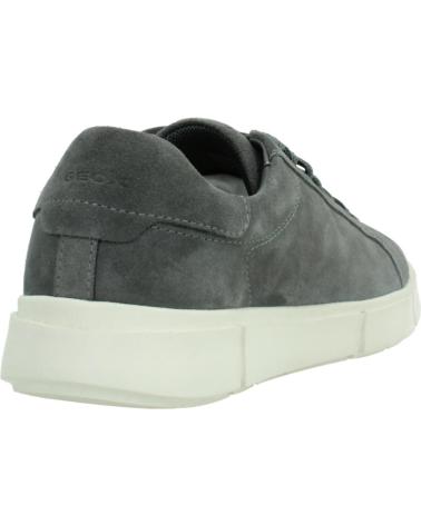 GEOX U PRALI GREY SNEAKERS C1006 C1006