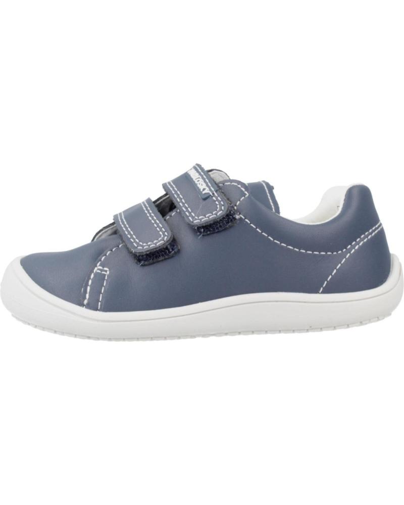 BASKETS BAREFOOT PABLOSKY 063420 AVEC VELCROS BLEU MARINE MÉDITERRANÉEN MDTRN