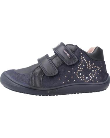 PABLOSKY BOTÍN BAREFOOT 064520 MARINO AZUL CON DOBLE VELCRO AZUL