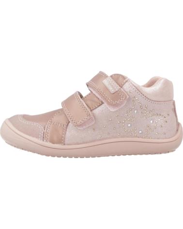 PABLOSKY SNEAKER BAREFOOT 064570P ROSA CON DOPPIO VELCRO ROSA