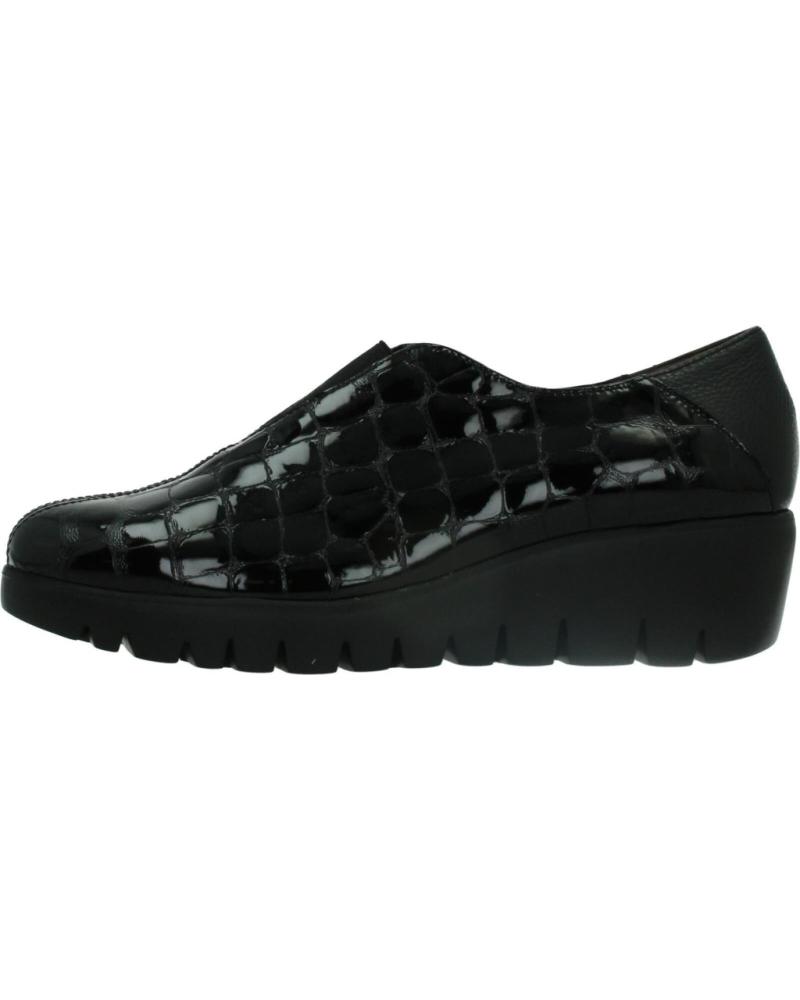 WONDERS MOCASSIM PLATAFORMA VERNIZ PRETO C-33340 NEGRO