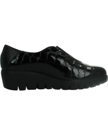 WONDERS MOCASSIM PLATAFORMA VERNIZ PRETO C-33340 NEGRO