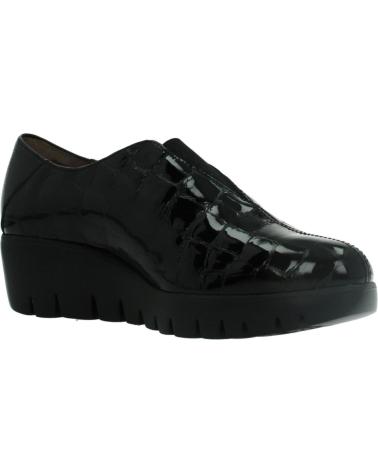 WONDERS MOCASSIM PLATAFORMA VERNIZ PRETO C-33340 NEGRO