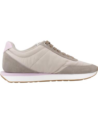 CALVIN KLEIN RETRO RUNNER LACE UP NYLON TAUPE TAUPE