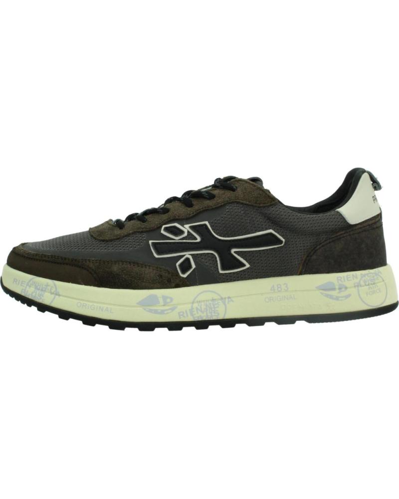PREMIATA NOUS BLACK SNEAKERS FOR MEN - MODEL 7725 7725