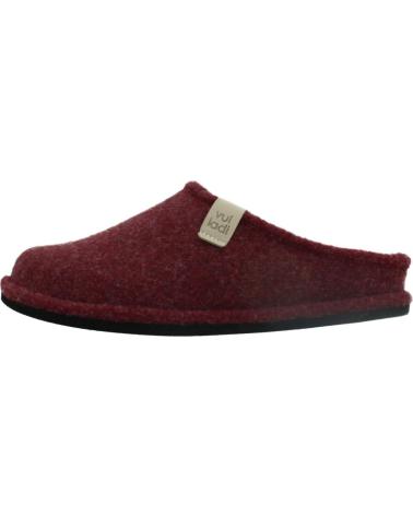 ZAPATILLAS PANTUFLAS VUL-LADI MODELO 7160 SEGRE BURDEOS BURDEOS