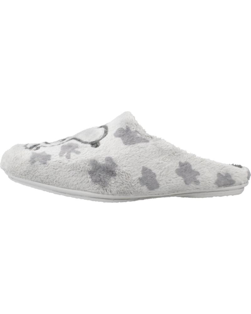 ZAPATILLAS DE CASA VUL-LADI MODELO 7600 MONTBLANC PERLA GRIS PERLA