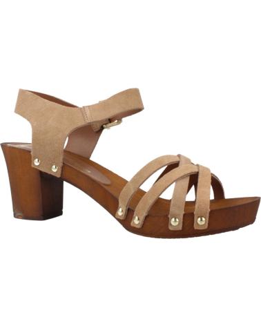 SANDALES À TALON LES TROPEZIENNES TOOPAYA BEIGE TAUPE TAUPE