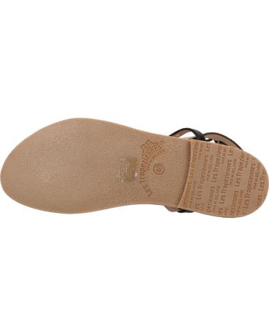 FLACHE SANDALEN LES TROPEZIENNES HILADEN MIT MEHRFARBIGEM SCHLANGENMUSTER SRPNTMLT