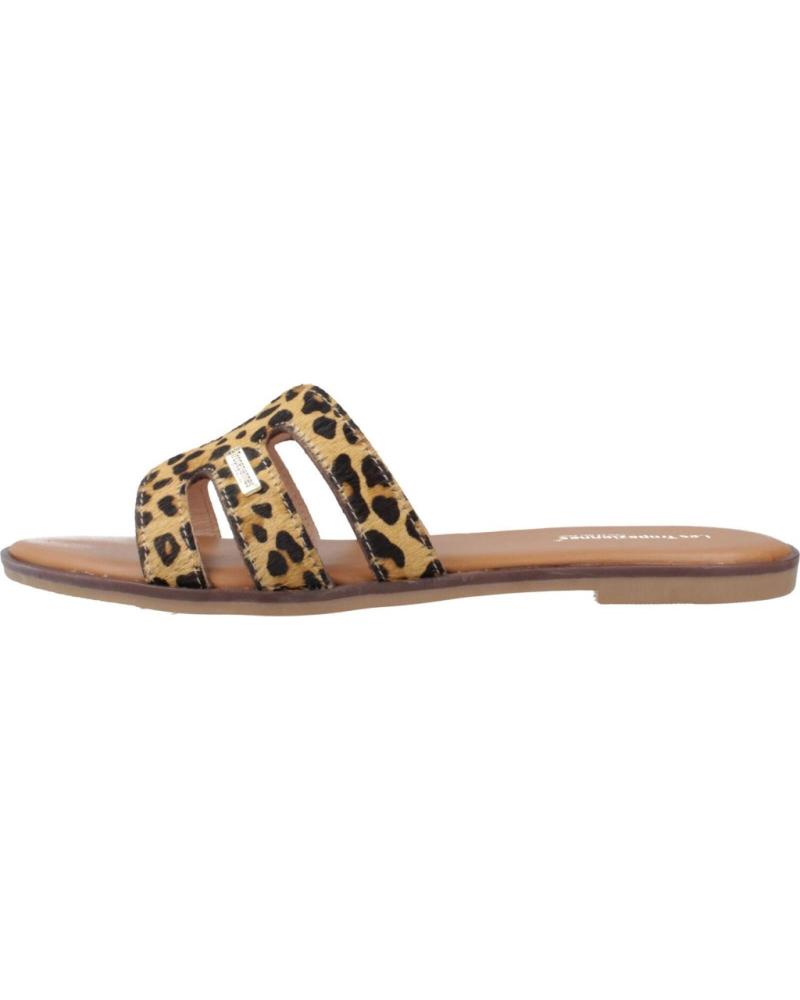 LES TROPEZIENNES HAMIGAPO ANIMAL PRINT LEOPARD SANDALEN LEOPARD