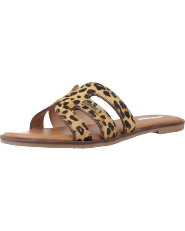 LES TROPEZIENNES HAMIGAPO ANIMAL PRINT LEOPARD SANDALEN LEOPARD