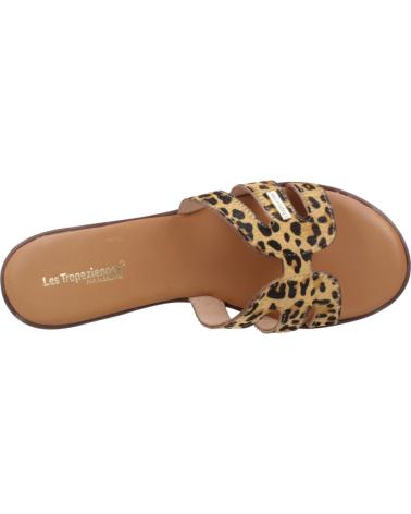 LES TROPEZIENNES HAMIGAPO ANIMAL PRINT LEOPARD SANDALEN LEOPARD