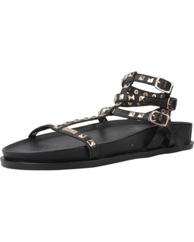 LES TROPEZIENNES CHOUDALIE - SCHWARZE SANDALEN MIT NIETEN NOIR