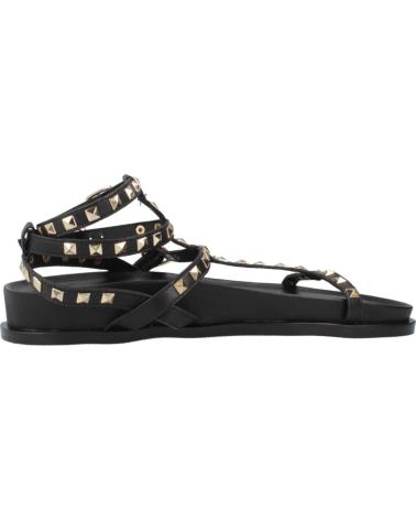 LES TROPEZIENNES CHOUDALIE - SCHWARZE SANDALEN MIT NIETEN NOIR