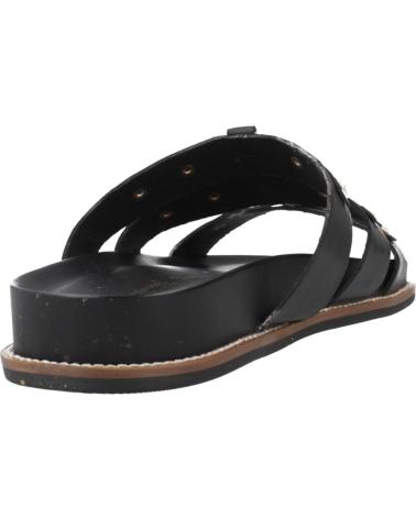 LES TROPEZIENNES CHYREL - SCHWARZE PANTOLETTEN MIT NIETEN NOIR