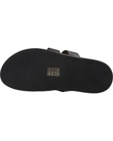 LES TROPEZIENNES CHYREL - SCHWARZE PANTOLETTEN MIT NIETEN NOIR