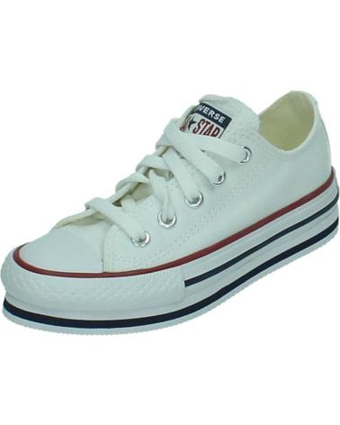 ZAPATILLAS CONVERSE CHUCK TAYLOR ALL STAR PLATAFORMA BAJA LONA BLANCO 668028C BLANCO