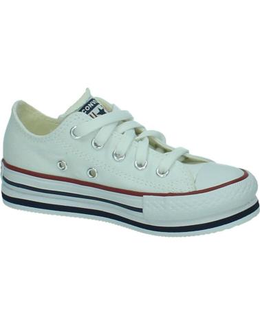 ZAPATILLAS CONVERSE CHUCK TAYLOR ALL STAR PLATAFORMA BAJA LONA BLANCO 668028C BLANCO