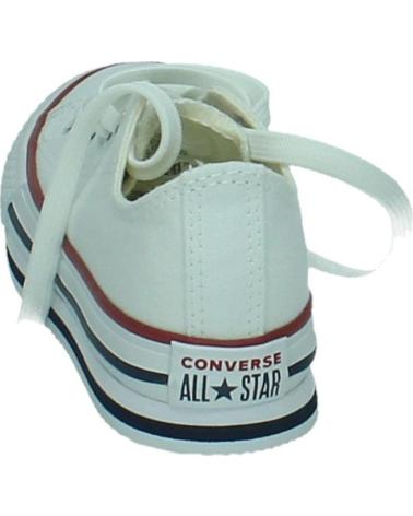 ZAPATILLAS CONVERSE CHUCK TAYLOR ALL STAR PLATAFORMA BAJA LONA BLANCO 668028C BLANCO