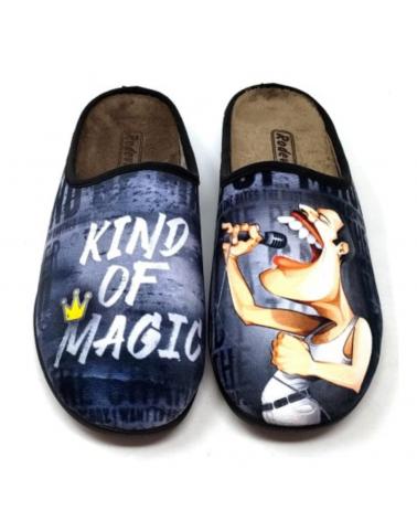 Pantoufles pour Homme  RODEVIL - CHINELA HOMBRE FREDDY MERCURY GRIS