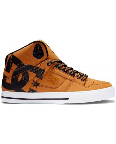 DC SHOES PURE HIGH-TOP WC SE SN ADYS400093 MARRÓN WHEAT-BLACK WHEAT-BLACK WEA