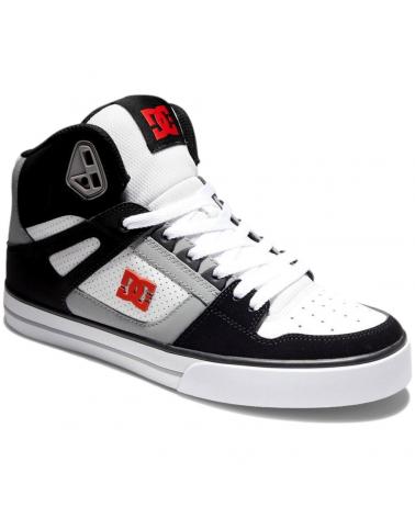 Zapatillas deporte de Hombre DC SHOES PURE HIGH-TOP WC BLACK-WHITE-RED XKWR