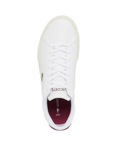 Scarpe sport LACOSTE  per Uomo ZAPATILLAS LEROND PRO 222 1 CMA  MULTICOLOR WHT-RED