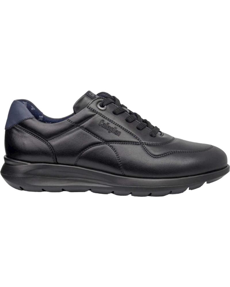 Scarpe CALLAGHAN  per Uomo ZAPATOS SPORT PIEL NEGROS  MILANO NEGRO