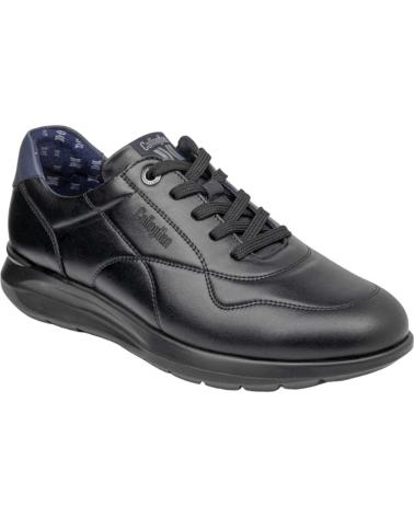 Zapatos de Hombre CALLAGHAN ZAPATOS SPORT PIEL NEGROS MILANO NEGRO