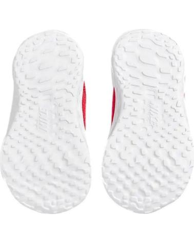Zapatos de Niña y Niño NIKE ZAPATILLAS REVOLUTION 6 PARA NINOS UNISEX EN COLOR ROJO ROJO