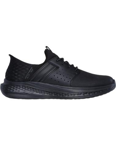 SKECHERS DELSON 3.0-EZRA TÊNIS MASCULINO PRETO NEGRO